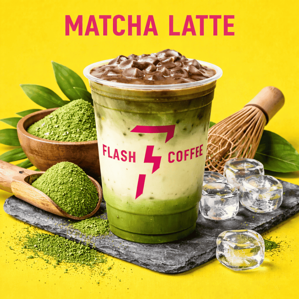 Matcha Latte Flash Coffee